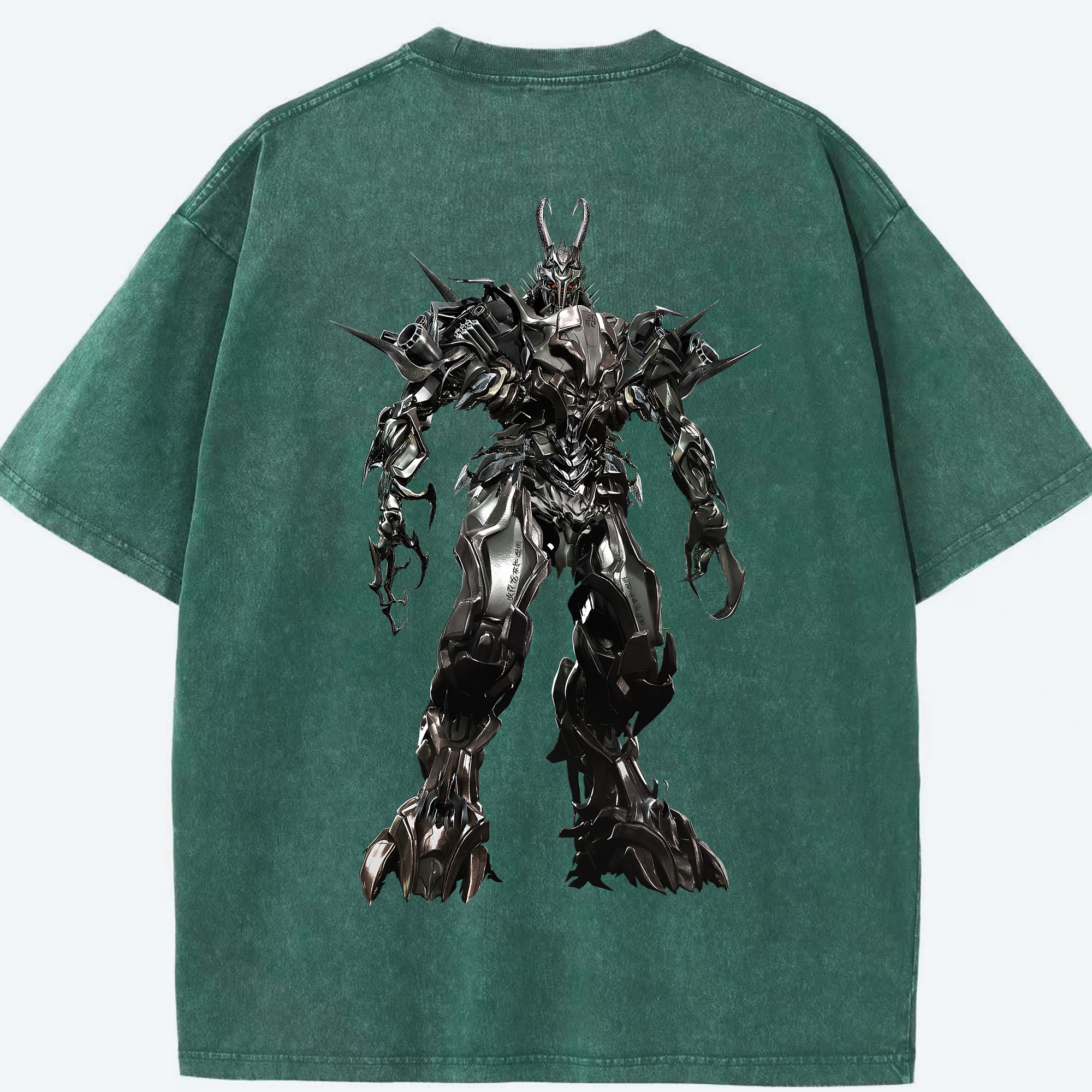 （画像用） Transformers トランスフォーマー 綿100% ヴィンテージ風 半袖Tシャツ（背面プリント）